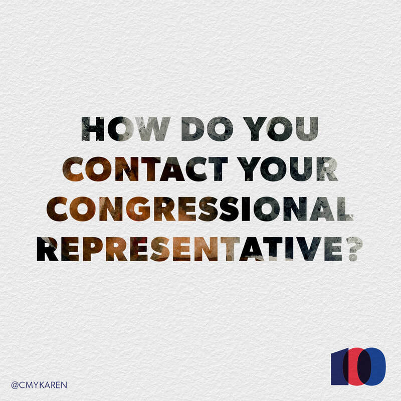 How do you contact your Congressional representative?